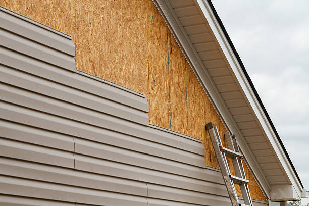 Professional Vinyl Siding technician working in Loganville, GA